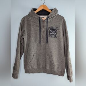 Penn State Nittany Lions Women's Gray Quarter-Zip Jacket Medium